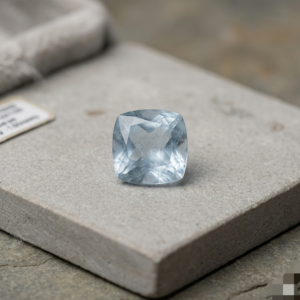 SQUARE WHITE SRI LANKA CEYLON SAPPHIRE NEELAM